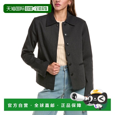 自营Proenza Schouler White Label Sawyer Jacket - gray 美国奥
