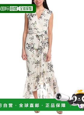 自营 Maison Tara Lorelai Midi礼服-白色连衣裙 美国直发奥莱