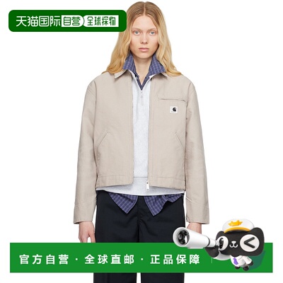1h可退 香港直邮潮奢 CARHARTT WIP 女士 米色 OG Detroit 夹克 I