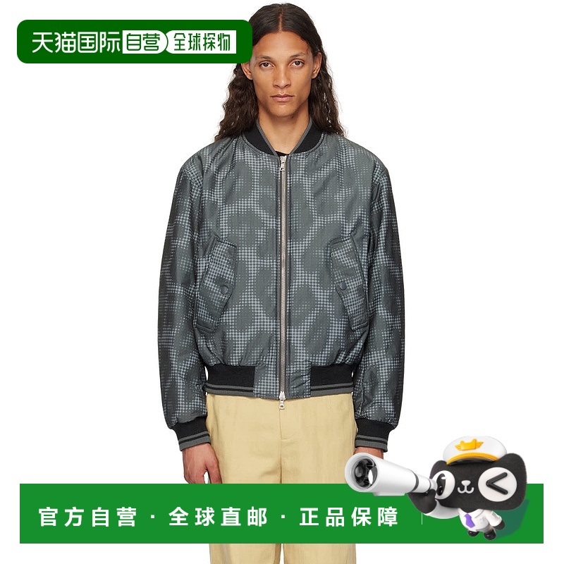 香港直邮潮奢 Dries Van Noten 德赖斯 范诺顿 男士 灰色 & 蓝色