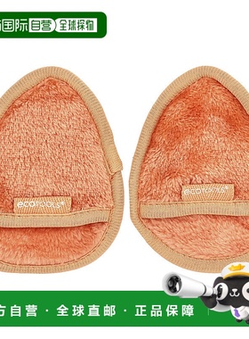 香港直邮EcoTools,温和洁面布，含柑橘，2 片正品清洁卸妆护肤