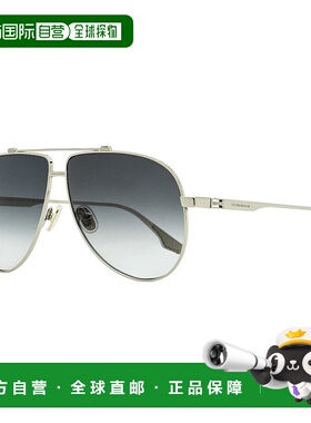 自营Victoria Beckham Women's B-Monogram Pilot Sunglasses VB2