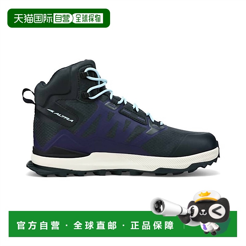 自营 altra女式Lone Peak全天候中号黑色双鞋 美国奥莱直发运动鞋