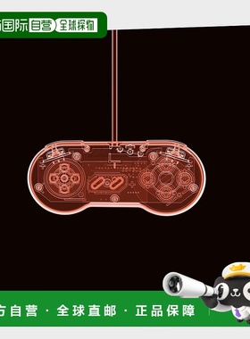 自营 curioos Sasfepu X-ray Nintendo Snes 手柄红色 - 红色 美