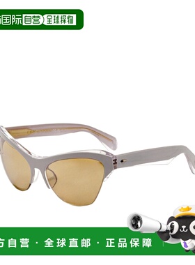 自营Rag & Bone Women's White Crystal 61mm Sunglasses - white