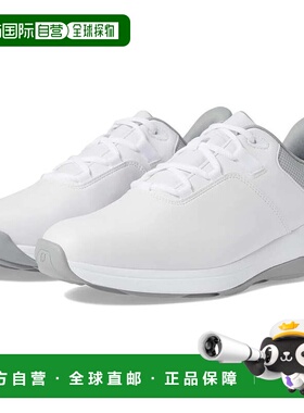 自营Men's FootJoy ProLite 56924 Sneaker White Gray Golf Shoe