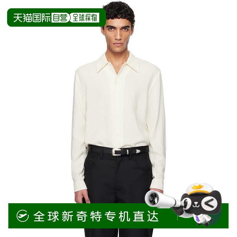 香港直邮潮奢 Sefr 男士 灰白色 Rampoua 衬衫 SS22RAMPOUA