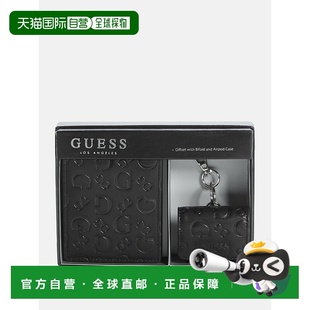 自营guessDebossed Wallet & Airpod Case Gift Set 美国奥莱直发