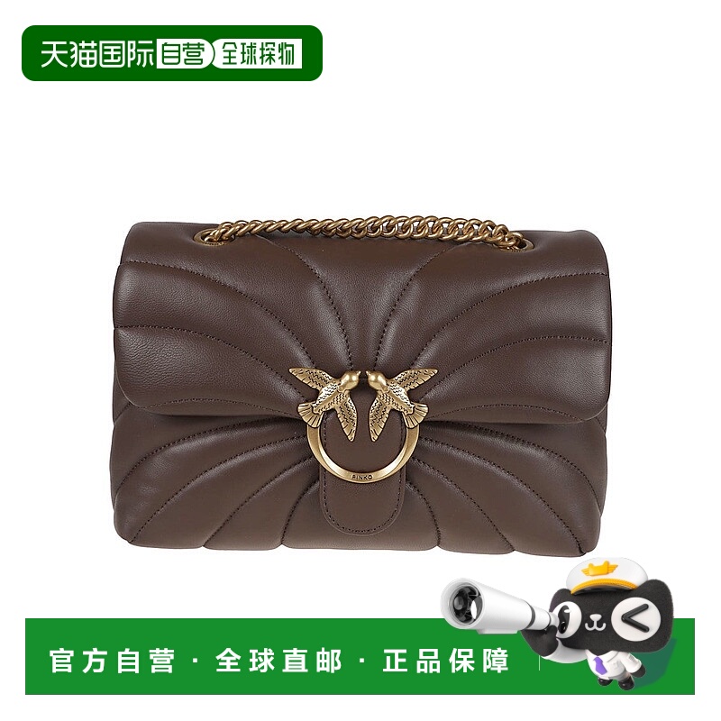 自营pinkoLove Puff Classic Cl Sheep Nap Bag - brown 美国奥莱