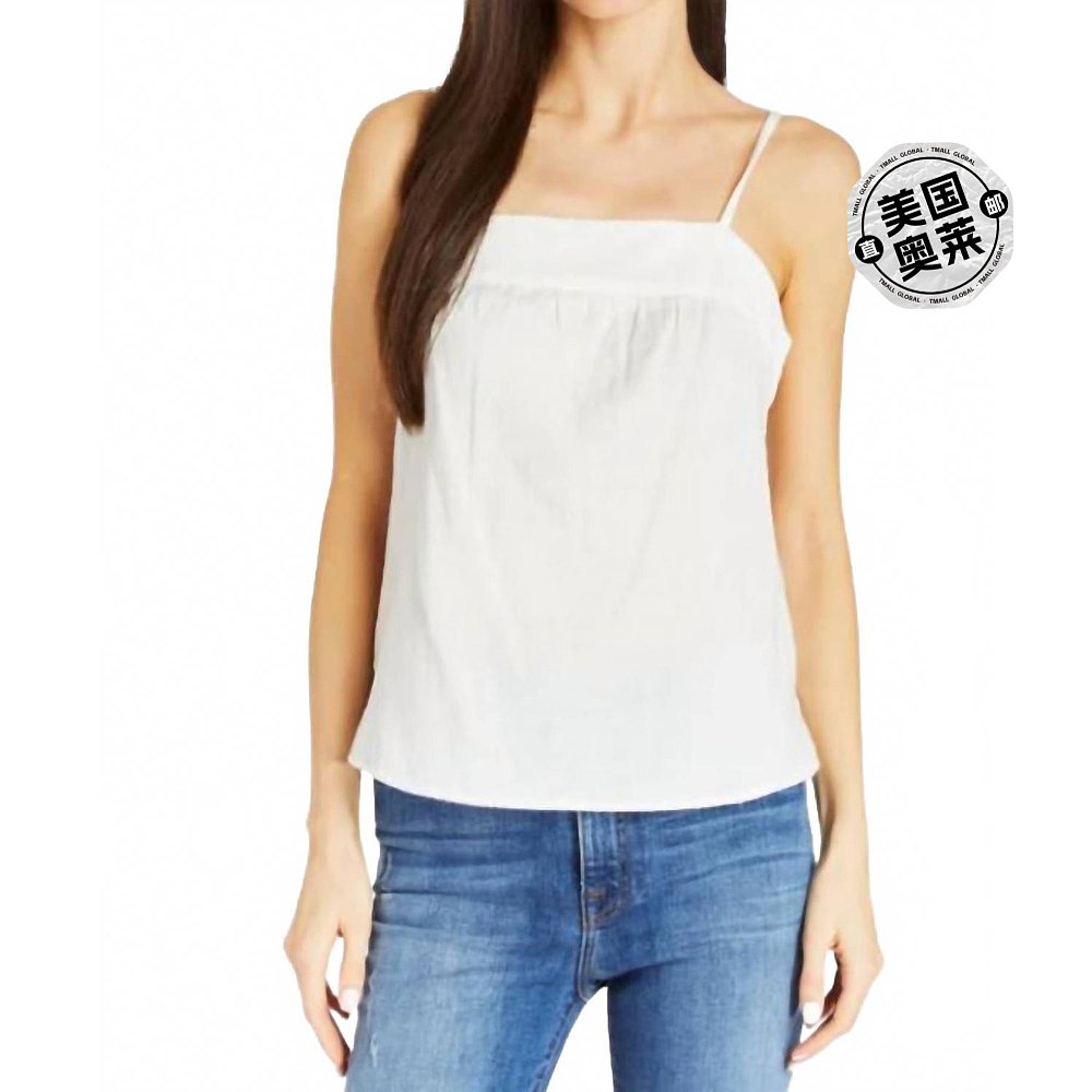自营drewWillow Top In White 美国奥莱直发