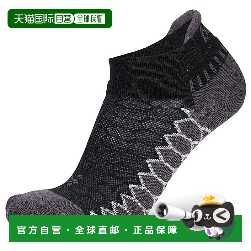 1h可退 香港直邮潮奢 Balega 女士 银色袜子 black黑色 舒适时尚