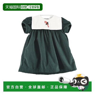 自营Carriage Boutique Bib Dress - green 美国奥莱直发