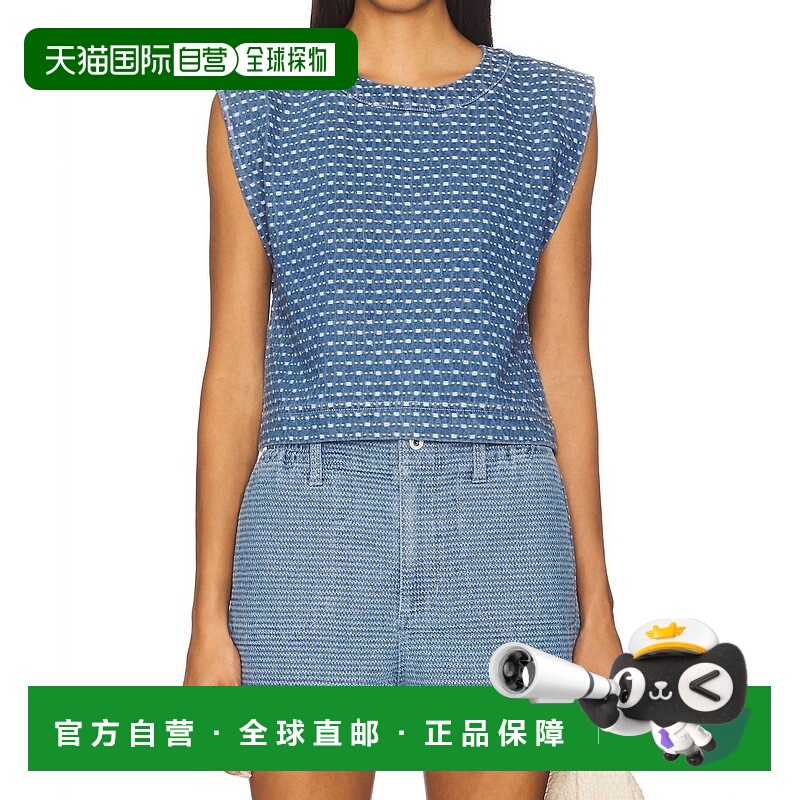 自营favorite daughterArlo Crop Top In Berlin - berlin 美国奥