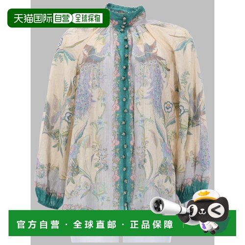 香港直邮ZIMMERMANN 衬衫 4538TSS262_CSCFL