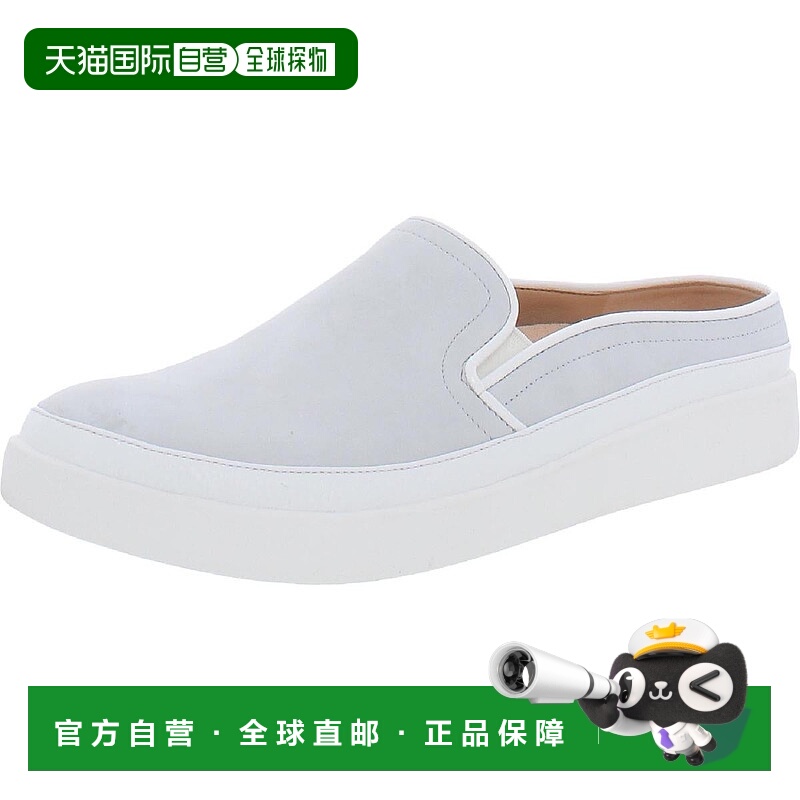 自营 vionic轻松女式专利镶边滑套运动鞋-白色 美国奥莱直发