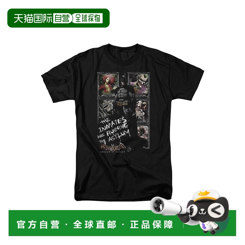自营 gildan蝙蝠侠阿疯人院 Running The Asylum 短袖成人 T 恤/T