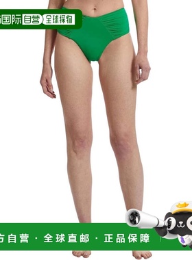 自营Women's Becca Color Code Bikini Bottom Emerald Ashlyn Fr