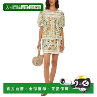 Floral Folk Rio 美国奥莱直发 Skirt multi Mini 自营FARM