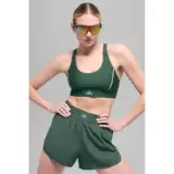 1 час с возможностью возврата, прямая почтовая рассылка из США. Шорты Alo Yoga Match Point — зеленый клевер.