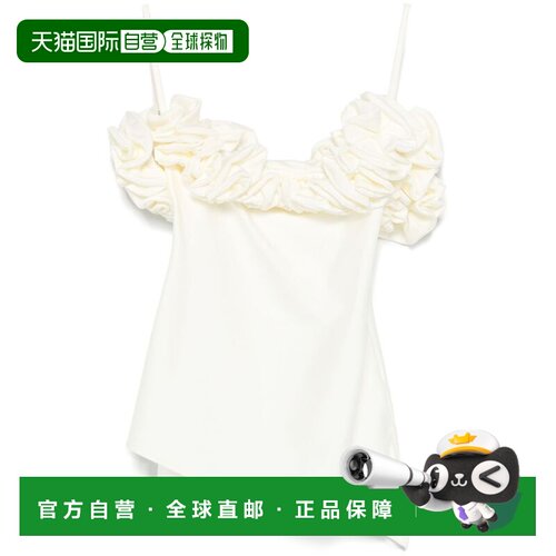 自营coperniAsymmetrical White Top - white 美国奥莱直发