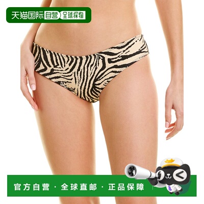 自营 Montce Scrunch Nu微型比基尼底部-棕色 美国奥莱直发性感