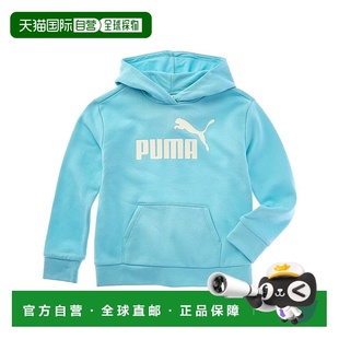 自营PUMA Foundations Fleece Pullover Hoodie - blue 美国奥莱