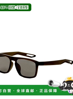 自营Nike Men's 56 mm Green Sunglasses - matte rough green 美