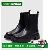 Black Stuart Emerson 自营Women Boots Weitzman SJ336 Leathe