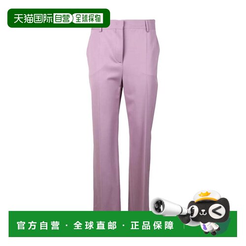 自营alberta ferrettiStraight-Leg Trousers in Soft Virgin Woo