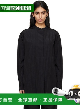 1h可退 香港直邮潮奢 Studio Nicholson 女士 黑色 Frink 衬衫 FR