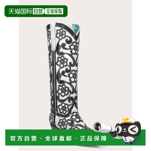 【美国直邮】corral 女士 靴子高跟牛仔靴长筒靴高跟靴女靴