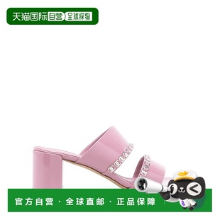 粉红色 凉鞋 美国奥莱 ferragamo菲拉格慕编织便鞋 自营salvatore