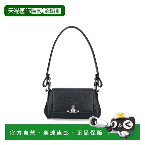 自营vivienne westwood“Hazel” 小号手提包-黑色 美国奥莱直发