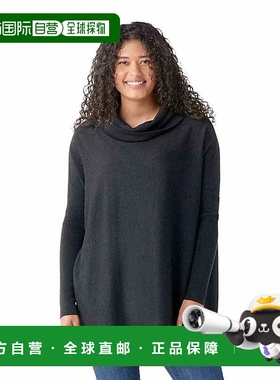 自营Smartwool Edgewood Poncho Women's  Charcoal Wool Blend S