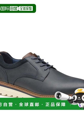 自营Johnston & Murphy Men's Ralston Plain Toe Lace-Up Oxford