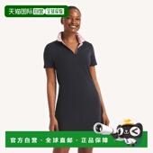Womens Collared Sleeve 自营Nautica bit Short Dress blue