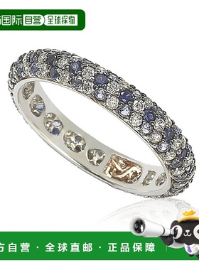 自营Suzy Levian Yellow Sapphire & Diamond Accent Pave Eterni