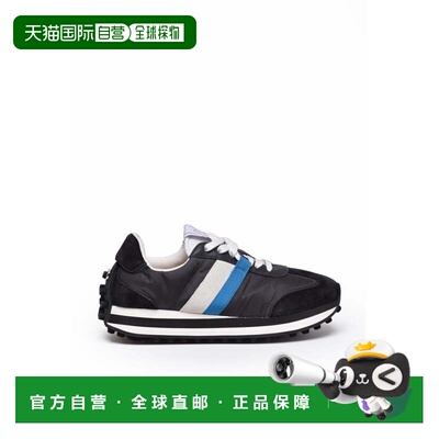 自营salvatore ferragamoBlack Leather Sneakers - black 美国奥