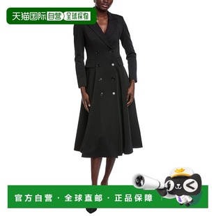 Breasted Double Coat Dress 美国奥莱直 自营Carla black Ruiz