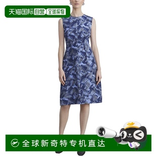 lafayette new 自营 148 美国 york拉斐特148纽约丝绸喇叭裙 蓝色