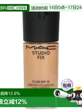 香港直邮MAC 魅可 新升级定制无瑕粉底液NC20 30ml SPF15正品