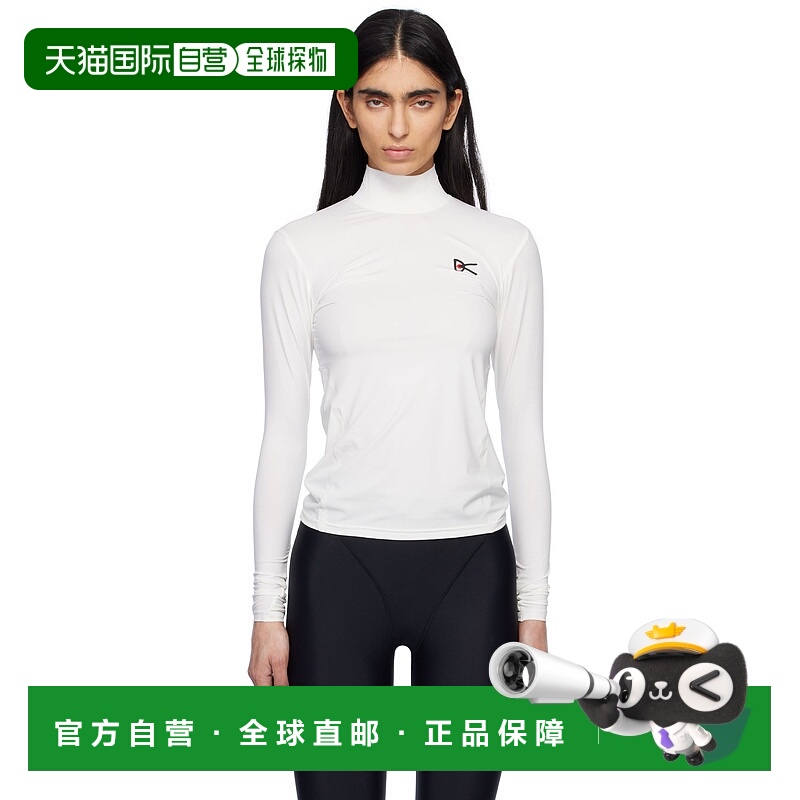 1h可退 香港直邮潮奢 District Vision 女士 白色 Paneled Long S