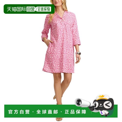 自营Foxcroft Sloane Dress - pink 美国奥莱直发连衣裙
