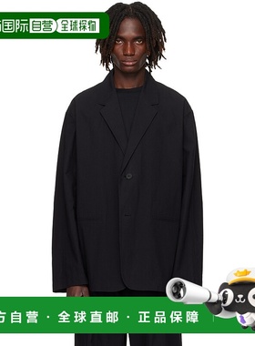 1h可退 香港直邮潮奢 Studio Nicholson 男士 黑色 Toro 西装外套