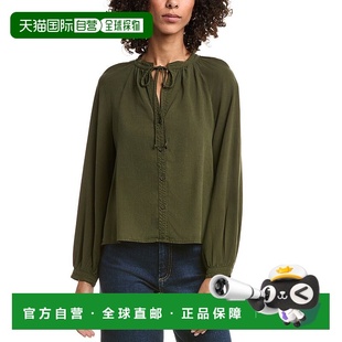 Sleeve Raglan Button 自营Bella Blouse Full Down multi Dahl