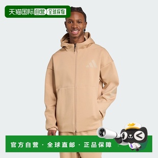 Z.N.E. Full Jacket warm Track adidas Hooded 自营Men Zip