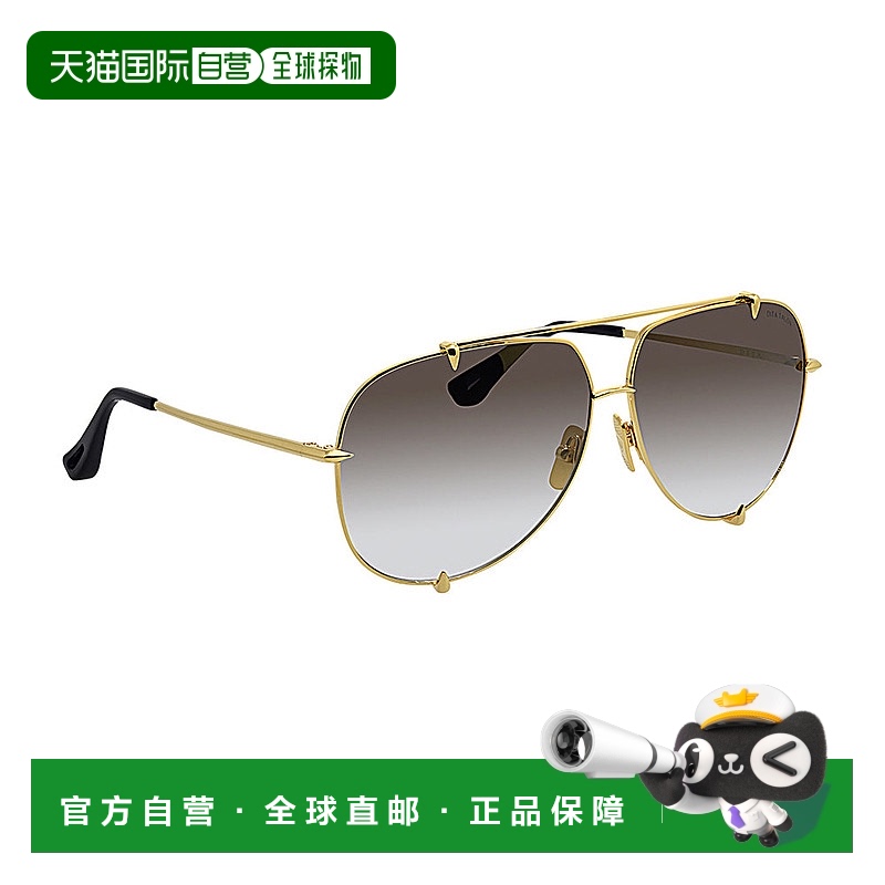 自营 Dita TALON DT 23007-D-18K-62-Z 中性飞行员太阳镜 - 金色