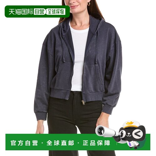 自营Chaser法式毛圈Abilene拉链夹克-蓝色 美国奥莱直发