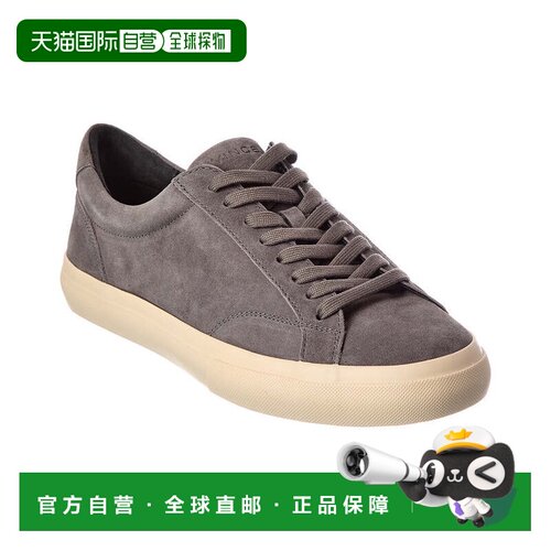 自营Vince fremont-b绒面革运动鞋-灰色 美国奥莱直发