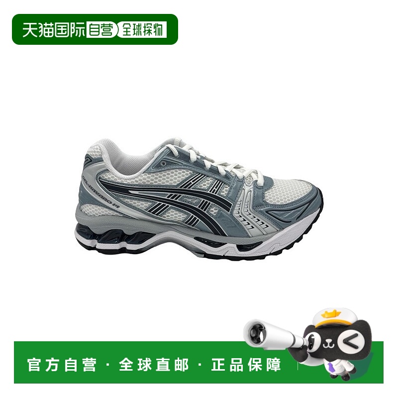 自营asicsGel Kayano 14运动鞋-白色/峡湾灰-多色 美国奥莱直发